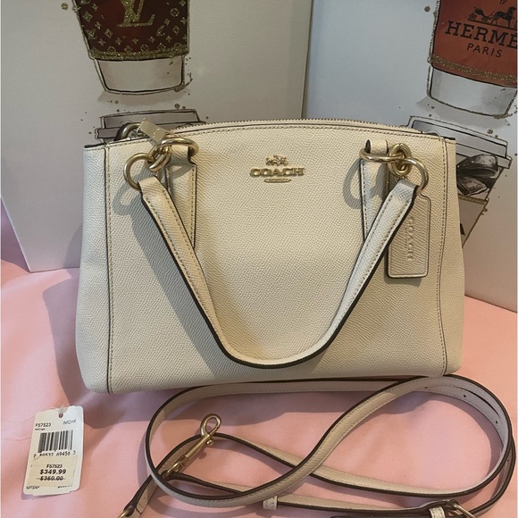 NWT Coach Mini Christie Satchel/Crossbody & Slider Bracelet - Picture 7 of 9